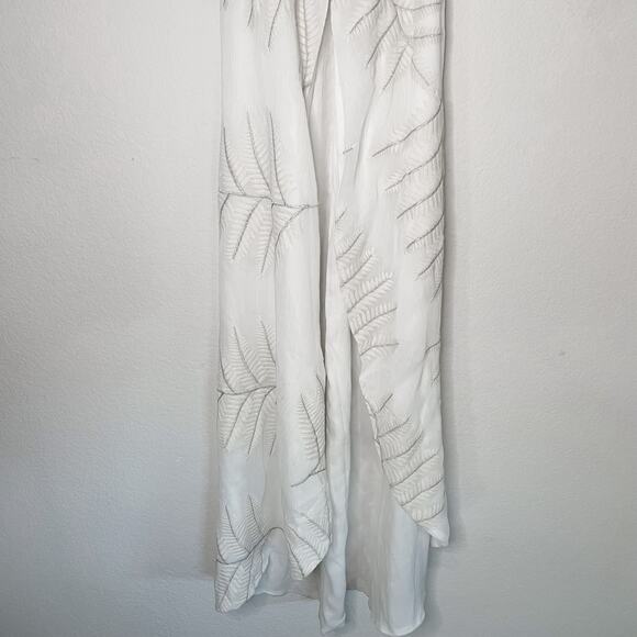LOVER + FRIENDS White Wrap Tie Maxi Dress - Picture 9 of 13